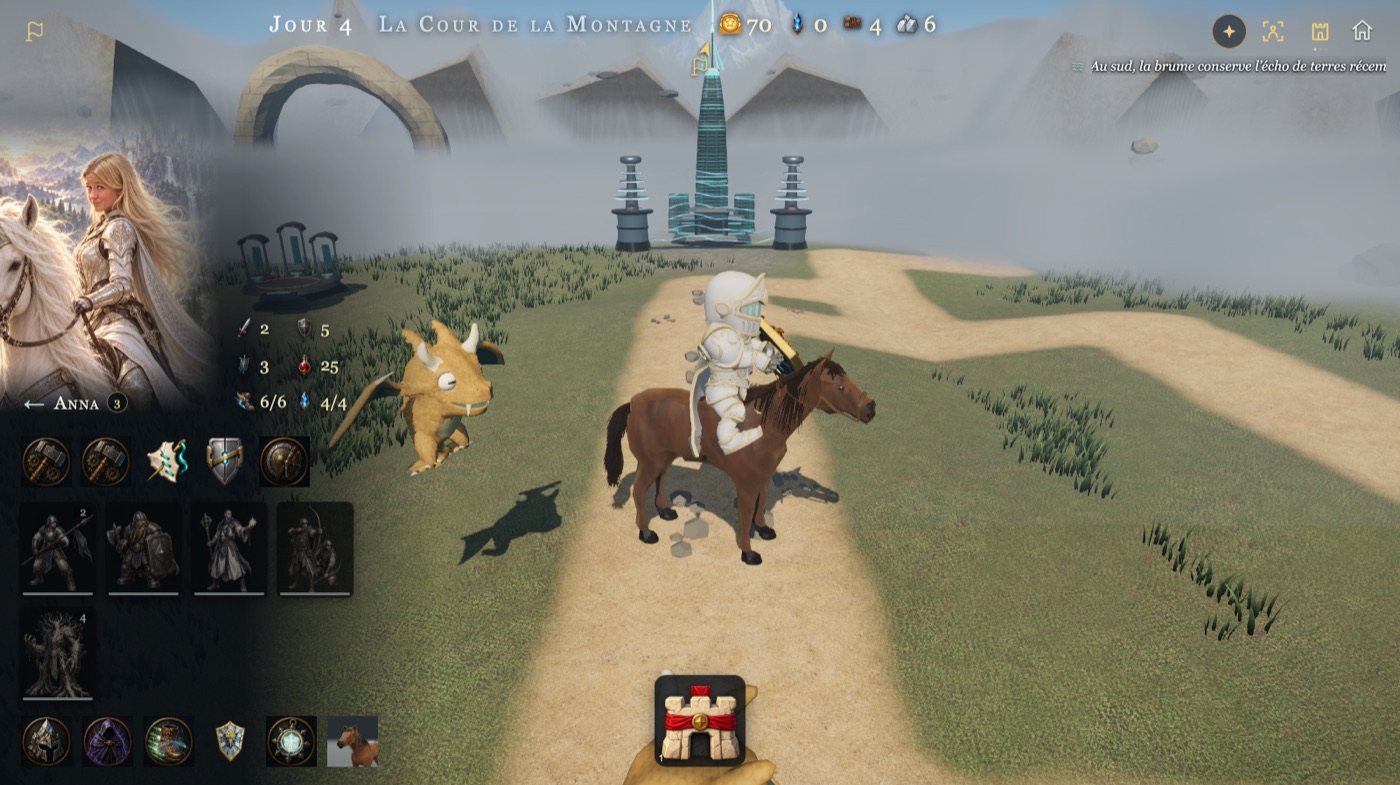 La Tour des Heures Claires, mon dragon qui trottine devant