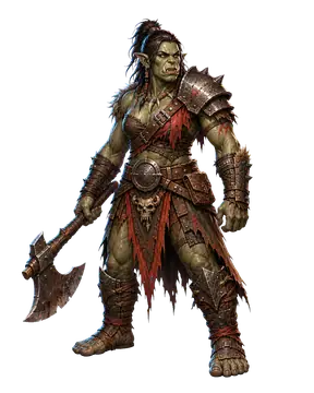 Orc Warrior unit art